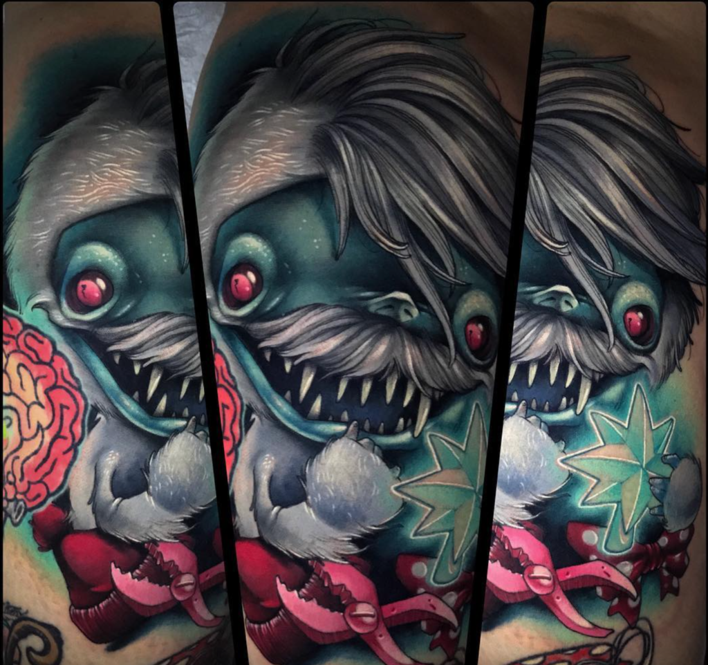 Kelly Doty Bumble tattoo