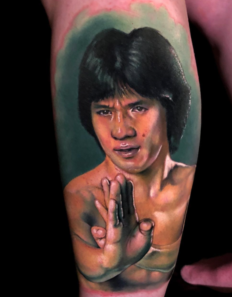 Liz Cook Jackie Chan Tattoo