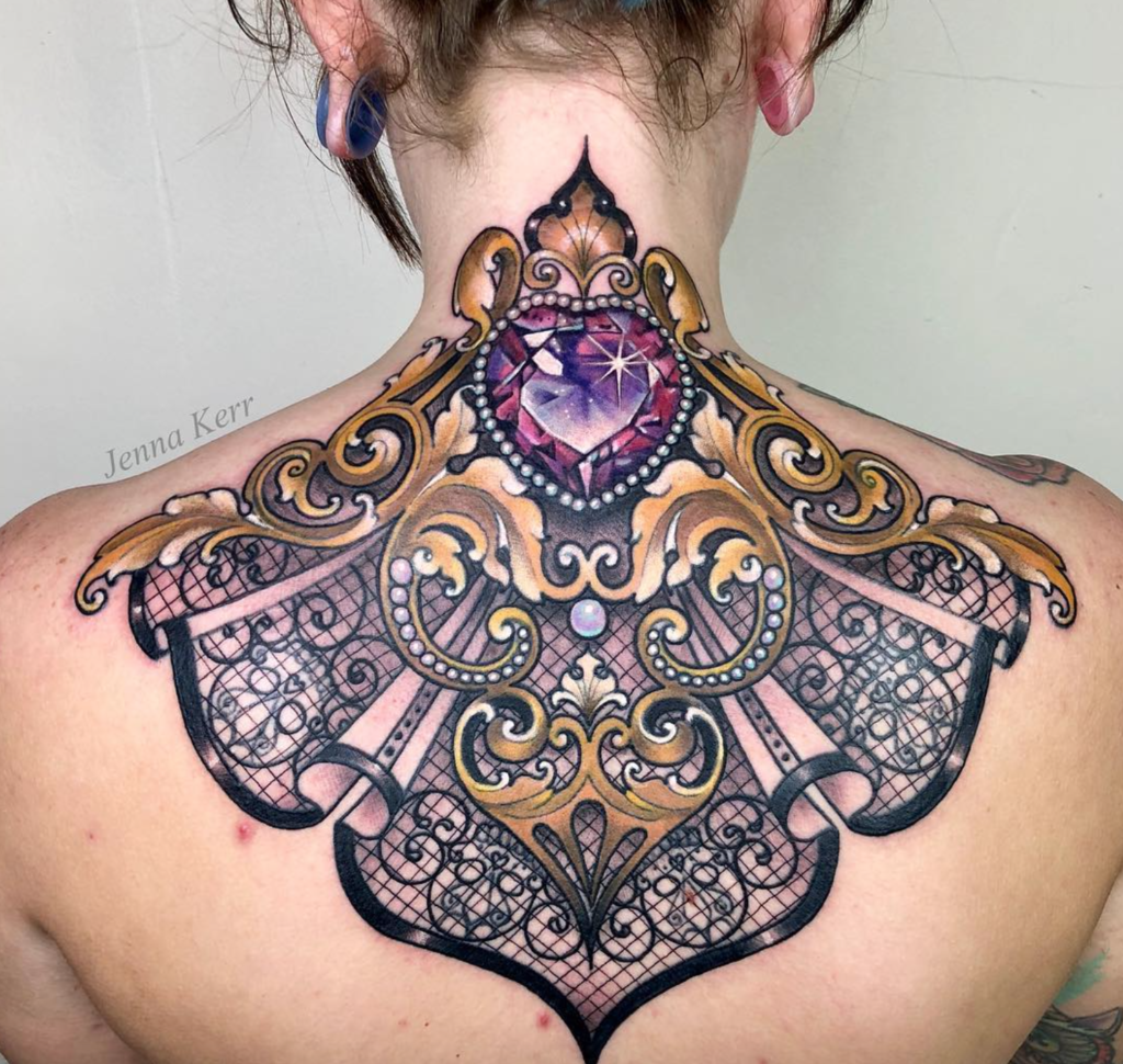 Jenna Kerr back piece