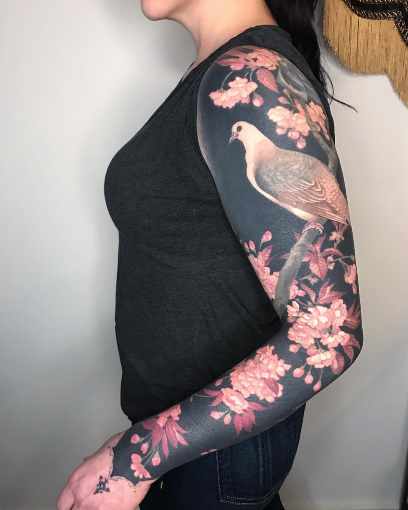 Esther Garcia tattoo sleeve