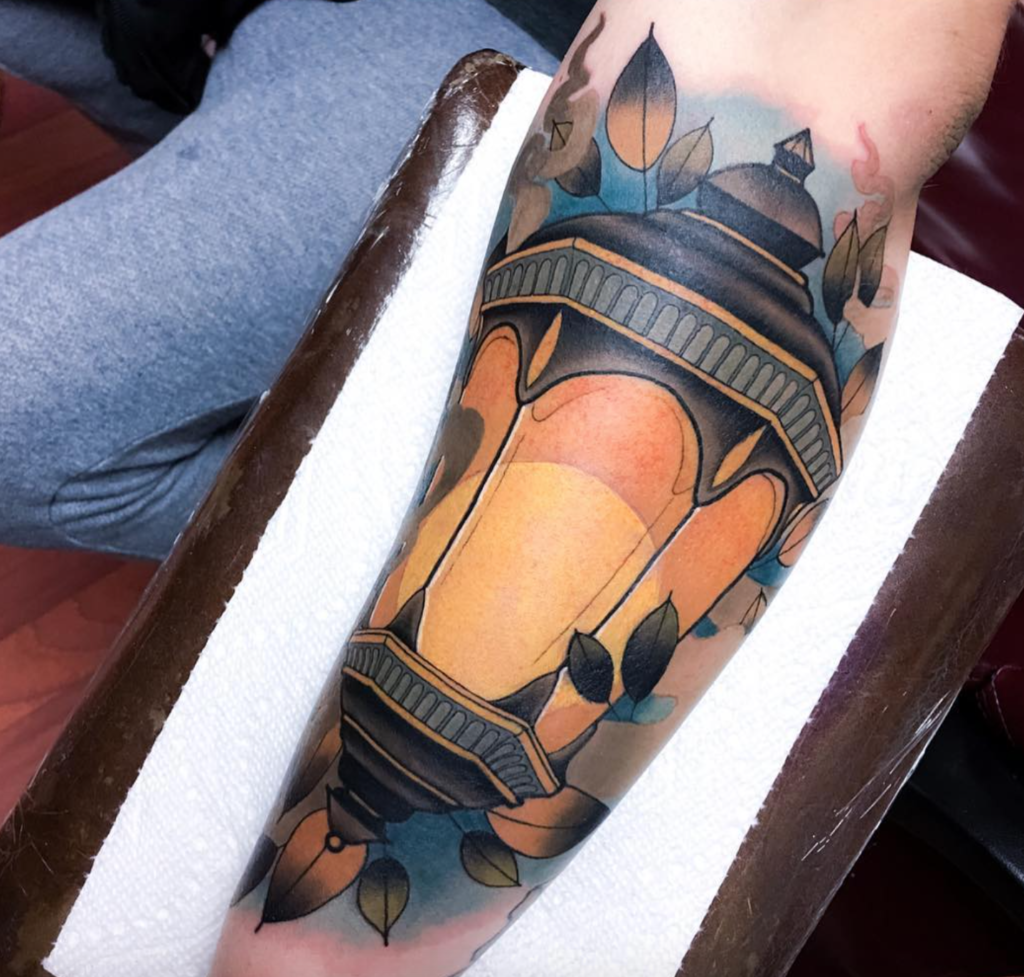 Laternentattoo von Carolyn Elaine