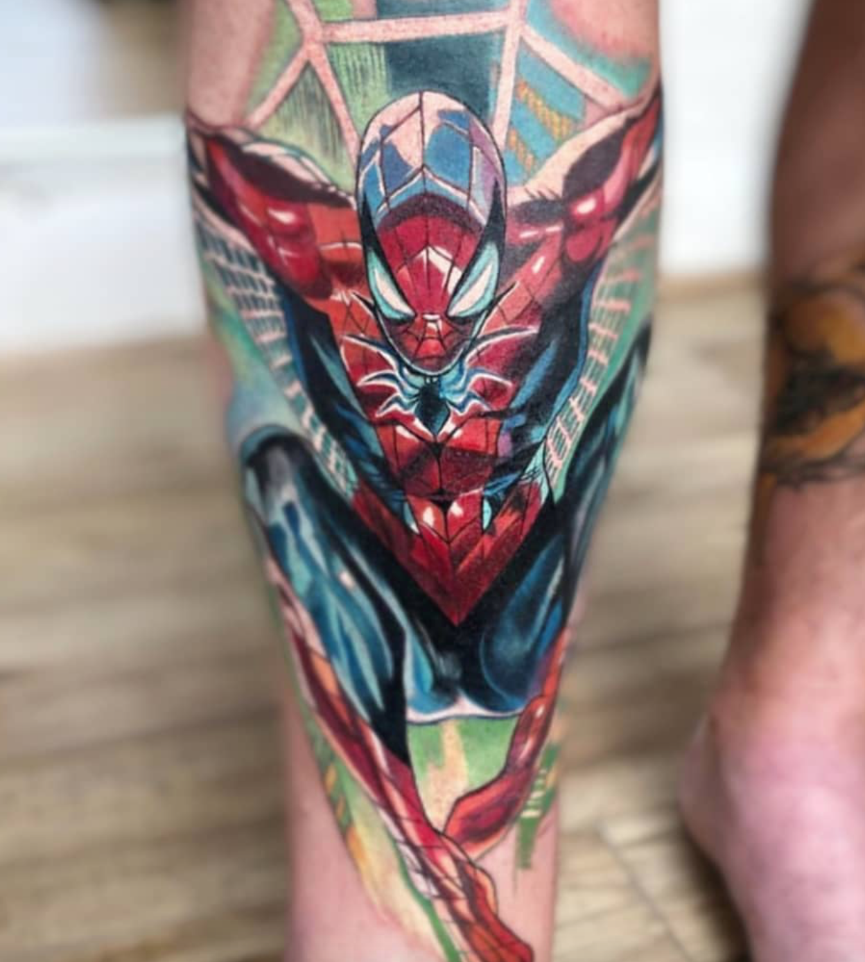 Tiggy Tattoos Spiderman tattoo
