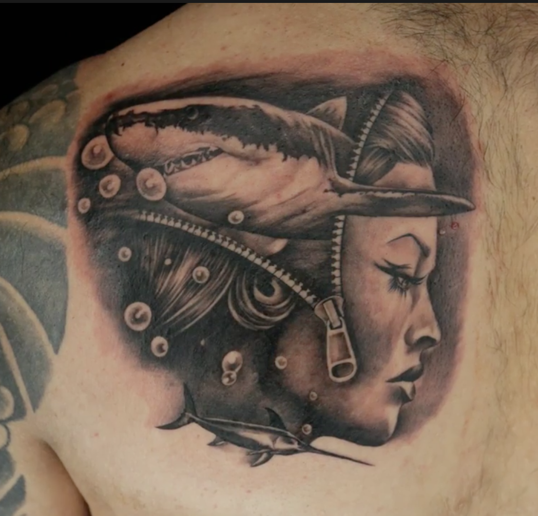 Ashley Anoneisen tattoo