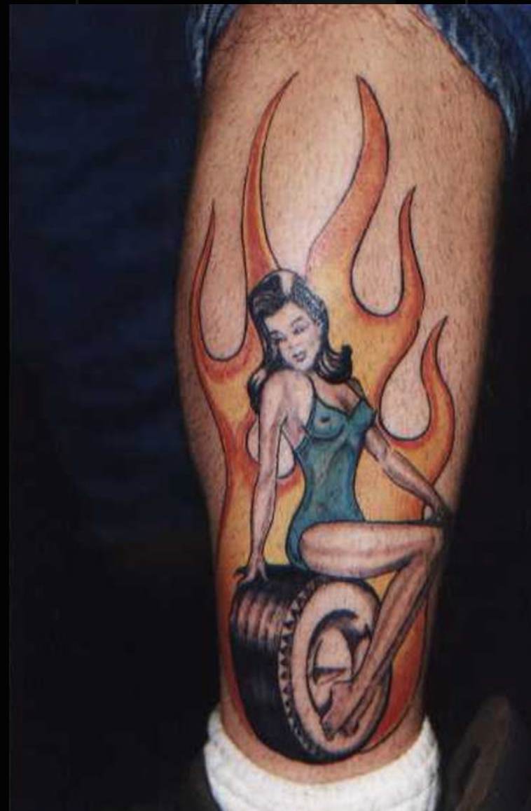 Shanghai Kate's Tattoo Treasures — Don Ed Hardy Tattoo Stencil