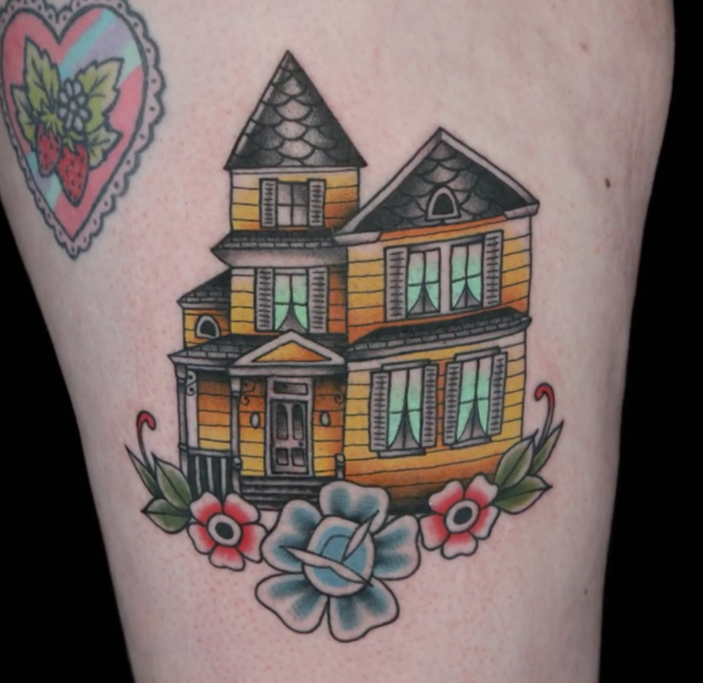 Dollhouse tattoo by Holli Marie
