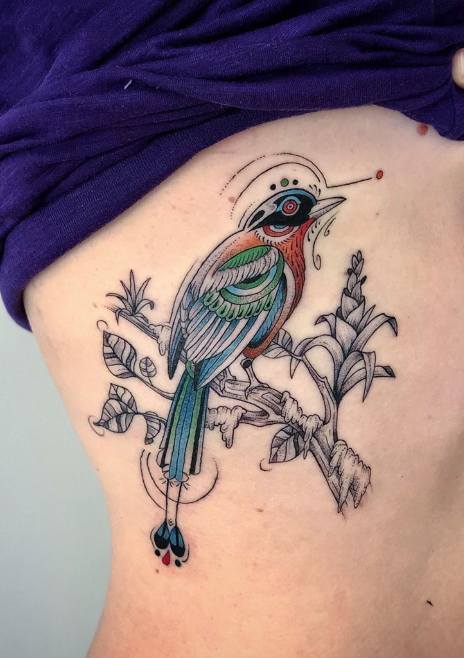 Bird Tattoo by Melanie Steinway